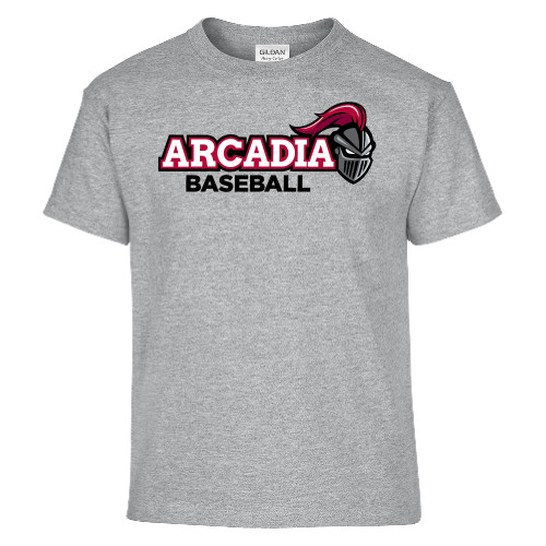  Youth Grey T Shirt - Baseball