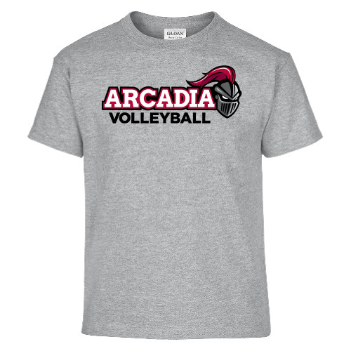  Youth Grey T Shirt - Volleyball