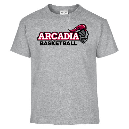  Youth Grey T Shirt - Basketball