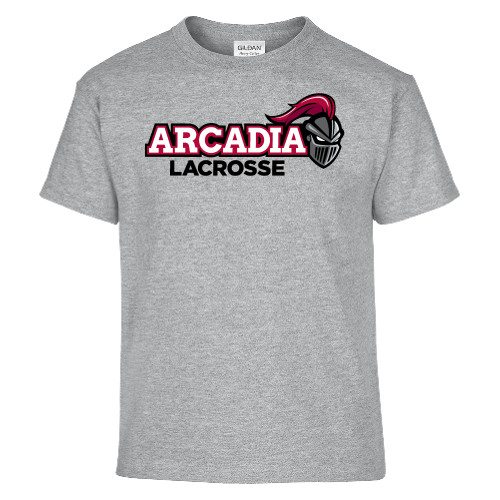  Youth Grey T Shirt - Lacrosse