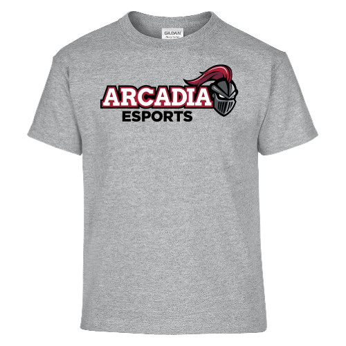  Youth Grey T Shirt - E Sports