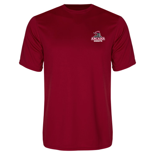  Cardinal Performance Tee - Arcadia Knights Stacked