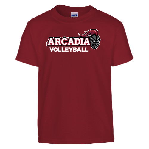  Youth Cardinal T Shirt - Volleyball