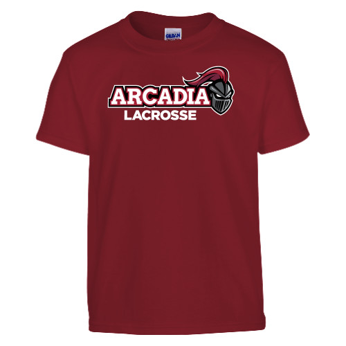  Youth Cardinal T Shirt - Lacrosse