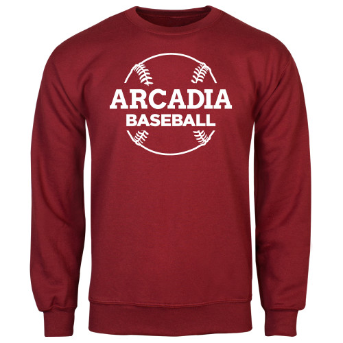  Cardinal Fleece Crew - Arcadia University Baseball