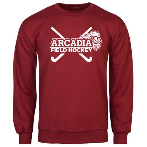  Cardinal Fleece Crew - Arcadia University Field Hockey