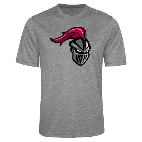  Grey Heather Performance Contender Tee - Knight