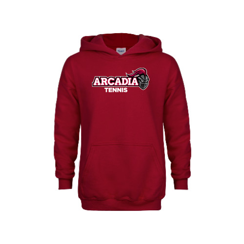  Youth Cardinal Fleece Hoodie - Tennis