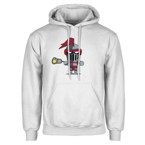  White Fleece Hoodie - Arcadia Mini Knight Womens Lacrosse