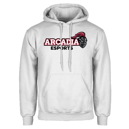  White Fleece Hoodie - E Sports