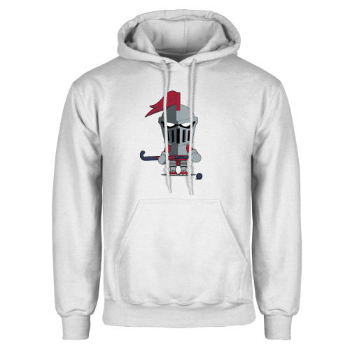  White Fleece Hoodie - Arcadia Mini Knight Field Hockey