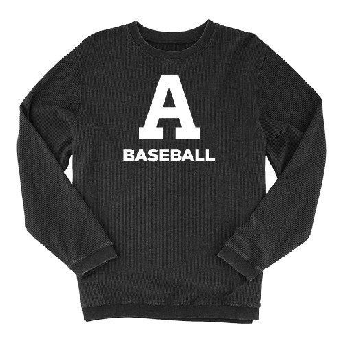  Boxercraft Womens Black Corded Crew - Arcadia Baseball