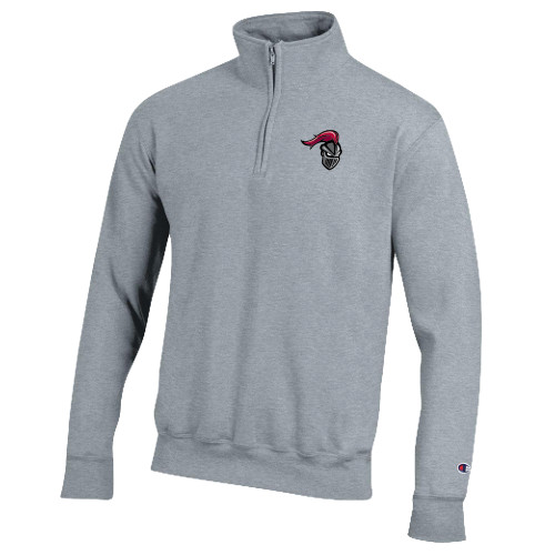 Champion Heather Grey Fleece 1/4 Zip - Knight