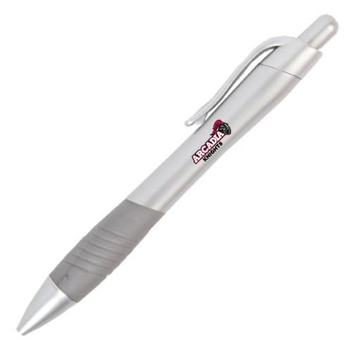  Metallic Mykonos Silver Pen - Official Logo