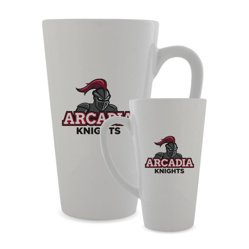  Full Color Latte Mug 17oz - Arcadia Knights Stacked