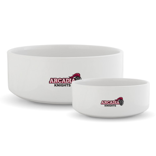  Ceramic Dog Bowl - Official Logo