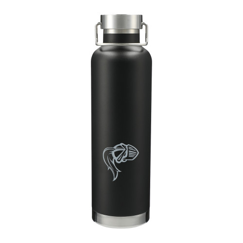  Thor Copper Vacuum Insulated Black Bottle 32oz - Knight Engraved