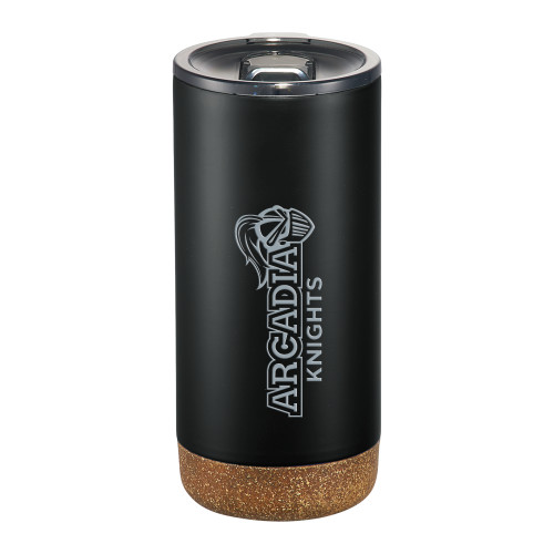  Valhalla Vacuum Insulated Black Tumbler 16oz - Official Logo Engraved