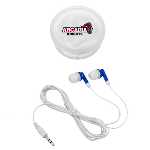  Ear Buds in White Case - Official Logo