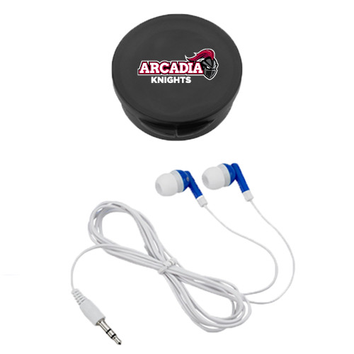  Ear Buds in Black Case - Official Logo