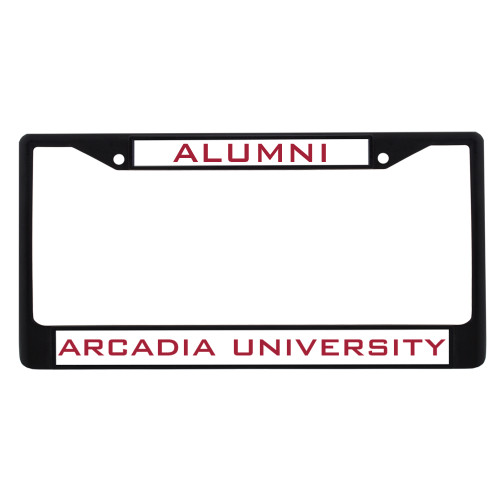  Alumni Metal License Plate Frame in Black - Alumni