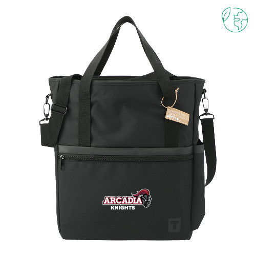 Arcadia Tranzip Black Recycled Computer Tote