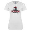 Thumbnail image for  Next Level Womens White Boyfriend Tee