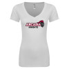 Thumbnail image for  Next Level Womens White Ideal V Tee