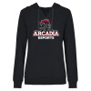 Thumbnail image for  Womens Plus Black Hoodie