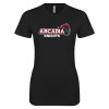 Thumbnail image for  Next Level Womens Black Boyfriend Tee