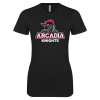 Thumbnail image for  Next Level Womens Black Boyfriend Tee