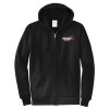Thumbnail image for  Extended Black Fleece Full Zip Hoodie