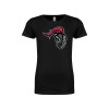 Thumbnail image for  Next Level Girls Black Fashion Fit T Shirt