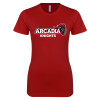 Thumbnail image for  Next Level Womens Cardinal Boyfriend Tee