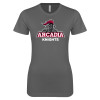 Thumbnail image for  Next Level Womens Charcoal Boyfriend Tee