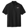 Thumbnail image for  Extended Black Silk Touch Polo