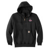 Thumbnail image for  Carhartt Black Rain Defender Paxton Hooded Zip Sweatshirt