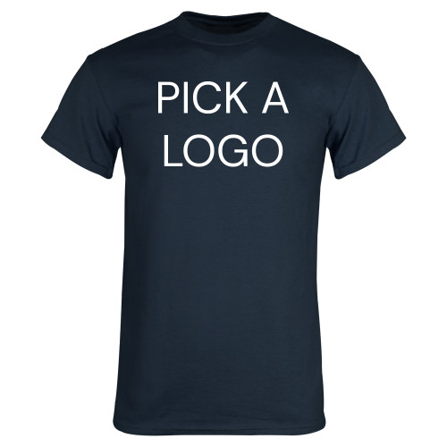 Navy T Shirt-Company Logo