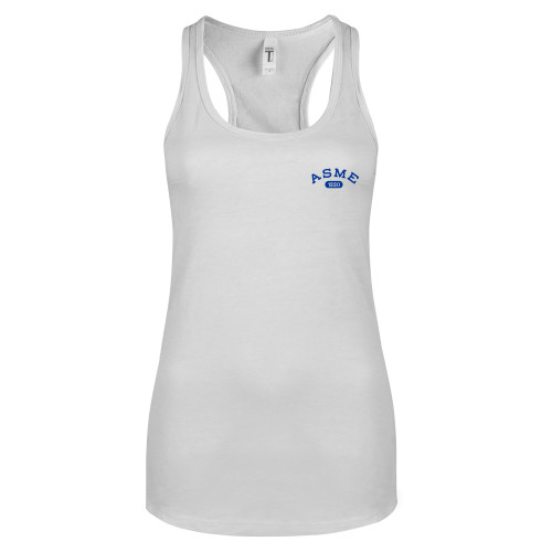 Next Level Racerback Tank White-Heritage