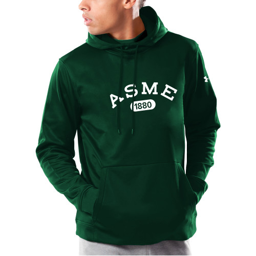Under Armour Dark Green Armour Fleece Hoodie-Heritage