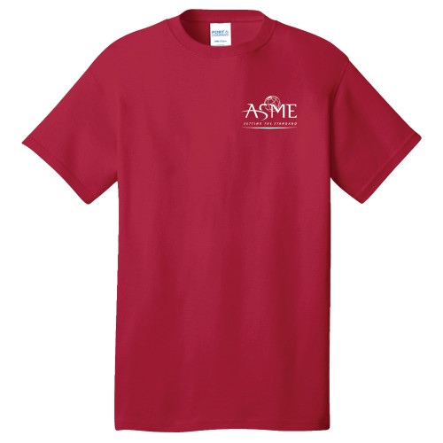 Extended Red T Shirt-ASME - PLUS
