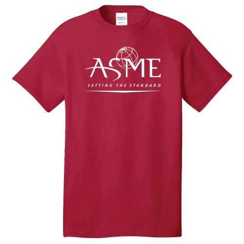 Extended Red T Shirt-ASME - PLUS
