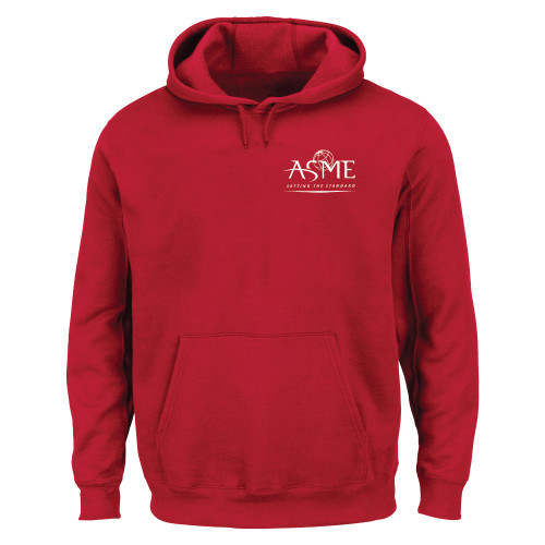 Extended Red Hoodie-ASME - PLUS