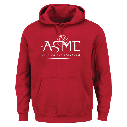 Extended Red Hoodie-ASME - PLUS