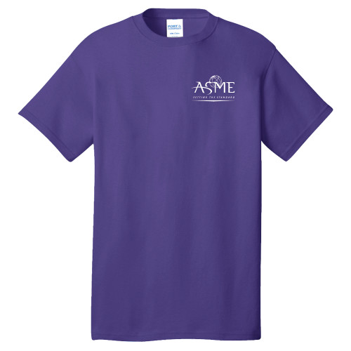 Extended Purple T Shirt-ASME - PLUS