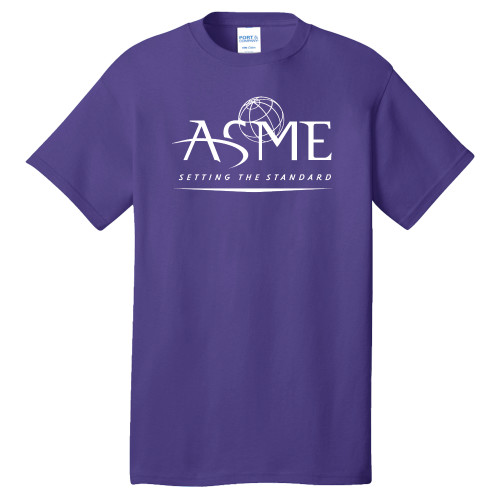 Extended Purple T Shirt-ASME - PLUS