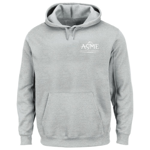 Extended Heather Grey Hoodie-ASME - PLUS