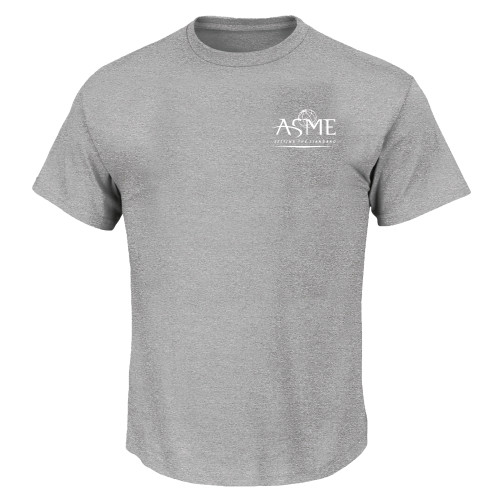 Tall Heather Grey T Shirt-ASME - PLUS