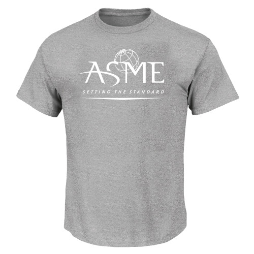 Tall Heather Grey T Shirt-ASME - PLUS