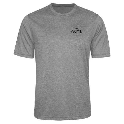 Grey Heather Performance Contender Tee-ASME